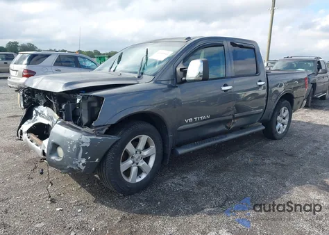 2011 Nissan Titan Sl из США, поврежденный, VIN 1N6AA0EC4BN306304